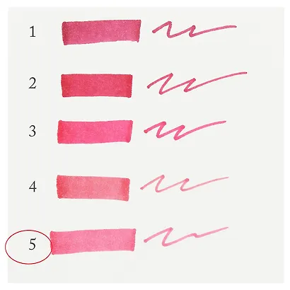 Маркер художественный "Сонет" вишнево-розовый, двухсторон., тонк. и широк.долото, Сонет - фото 3