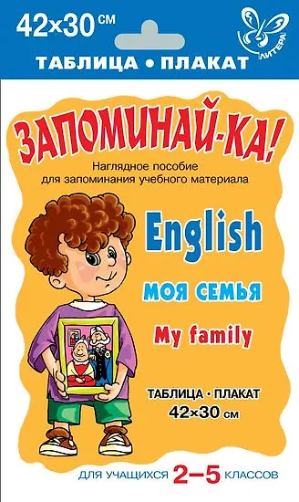 Английский язык. Моя семья. Для учащихся 2-5 классов - фото 1