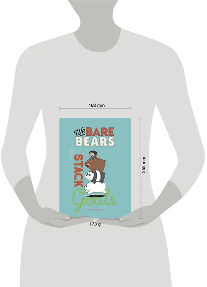 Блокнот "We bare bears" - фото 3