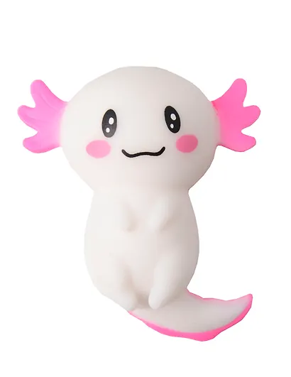 Антистресс мяшка Аксолотль в ассортименте  (упаковка)  белый - фото 1