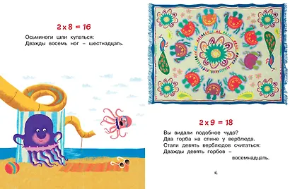 Таблица умножения в стихах - фото 7