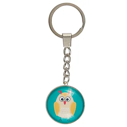 Брелок Сова (стекло) (12-06737-MTY01) - фото 1