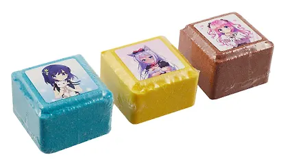 Набор кубиков для ванны Anime beauty box (3 шт по 90 г) - фото 2
