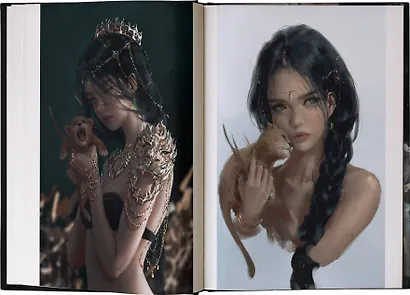 Призрачный Клинок. GhostBlade. Иллюстрации WLOP - фото 7