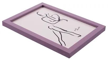 Фоторамка 13*18 "Силуэт" фиолетовое дерево - фото 3