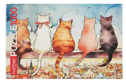 Пазл "Городские коты" 1000 элементов 68х48 см - фото 3