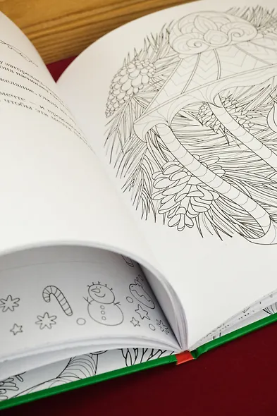 Рождество в волшебном лесу. Уютная книга для творчества и вдохновения - фото 14