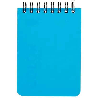 Блокнот «Neon blue», клетка, 50 листов, А7 - фото 1