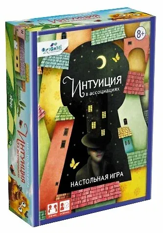 Настольная игра ТМ Origami Карточная игра. Интуиция в ассоциация 05999 - фото 1