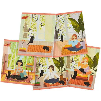 Тетрадь в клетку Listoff, "DIY Collection. Уют", 96 листов, в ассортименте - фото 8