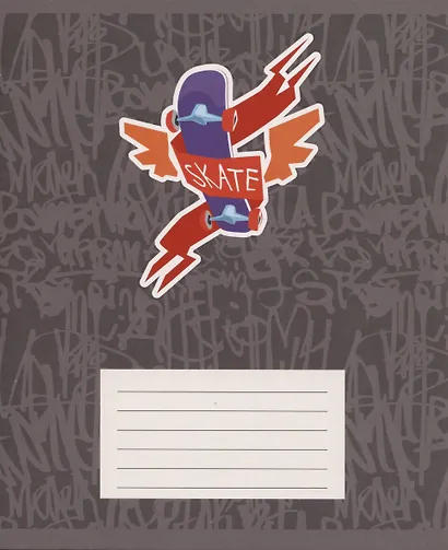 Тетрадь в клетку Listoff, Street style, 24 листа - фото 4