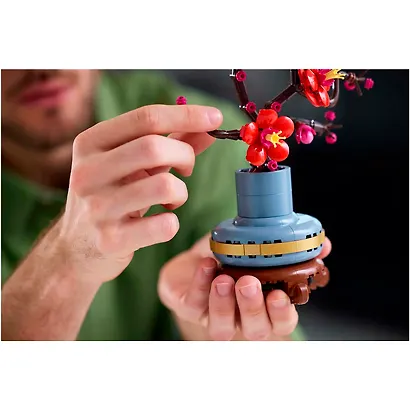 LEGO Icons: Цветок сливы, 327 деталей (10369) - фото 8