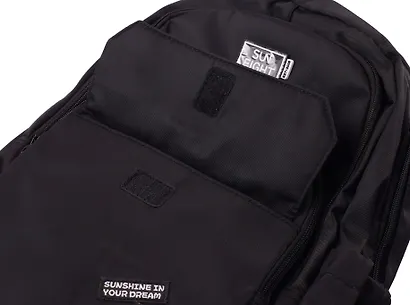 Рюкзак черный "Sun Eight" 47*32*15,5см, 3 отделения, 3 кармана, с брелоком - фото 8