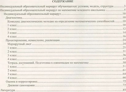 Математика. 1-4 классы. Индивидуальные образовательные траектории учащихся. ФГОС - фото 2