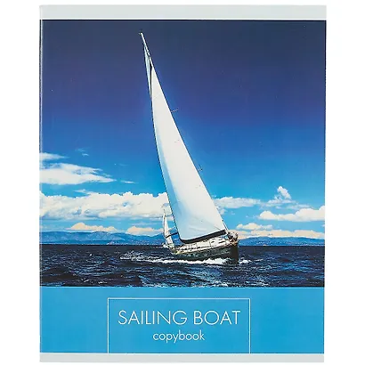 Тетрадь в клетку Listoff, "Парусники", 48 листов, в ассортименте - фото 3