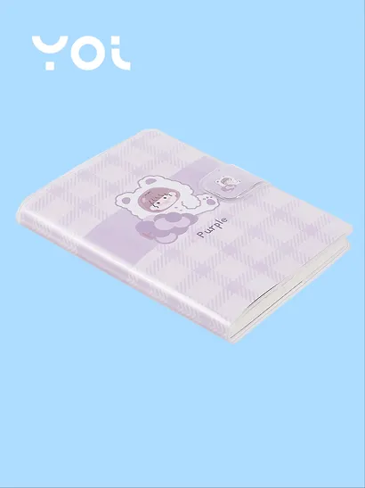 Записная книжка 90*128, 80 листов в клетку, "Purple", в ассортименте, Yoi - фото 2
