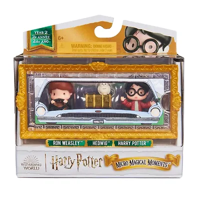 Гарри Поттер. Набор фигурок, 3 штуки. Заколдованная машина. Harry Potter - фото 2