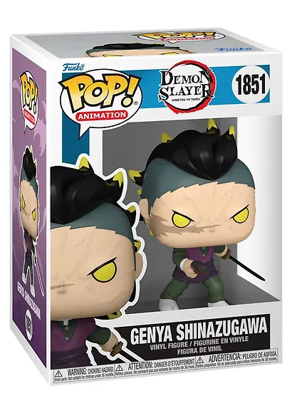 Фигурка Funko POP! Animation Demon Slayer Genya Shinazugawa (Demon Form) (1851) 85328 (Fun85328) - фото 2
