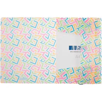 Папка на резинках «Lines», А4, Erich Krause - фото 2