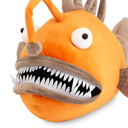 Мягкая игрушка Рыба Удильщик (35см) (кирпичная) (3/18) (OT5021/35C) - фото 3