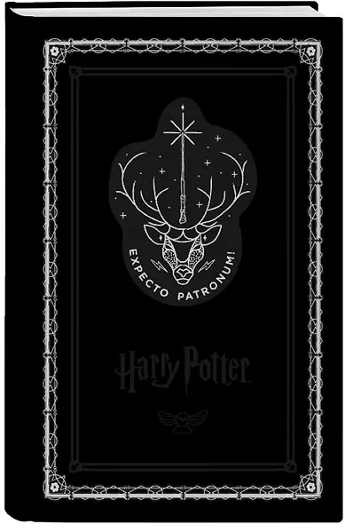 Комплект. Набор по Гарри Поттеру. Экспекто патронум! (Блокнот+стикеры+значки) - фото 2