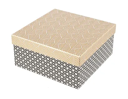 Коробка подарочная "Геометрия" 15.5*15.5*6.5, картон - фото 4