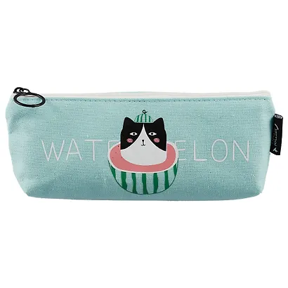 Пенал на молнии «Фруктовые коты», 20 х 8.5 см - фото 3