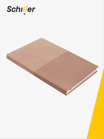 Книга для записей «Ideas & Things» А5, 80 листов в линейку, бежевая, Schiller - фото 2