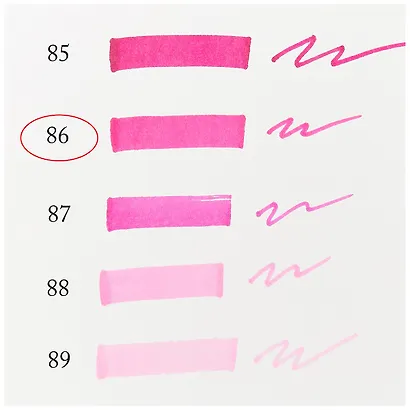 Маркер художественный "Сонет" фуксия, двухсторон., тонк. и широк.долото, Сонет - фото 3
