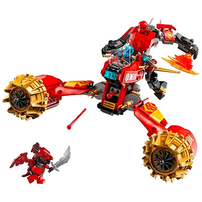 LEGO NINJAGO: Боевой робот Кая Всадник бури, 333 детали (71830) - фото 5