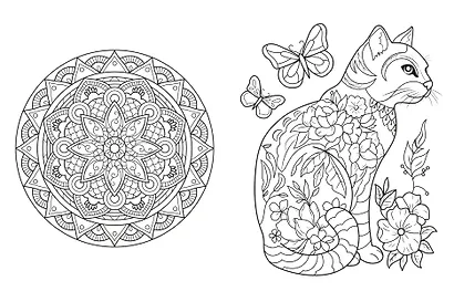 РАСКРАСКА-АНТИСТРЕСС - фото 3