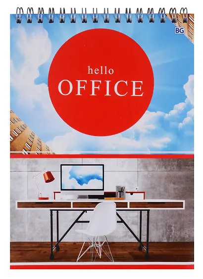 Блокнот А5 60 листов клетка "Hello office" - фото 2