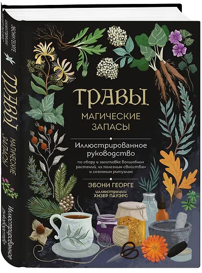 Травы. Магические запасы. Иллюстрированное руководство по сбору и заготовке волшебных растений, их полезным свойствам и сезонным ритуалам - фото 3
