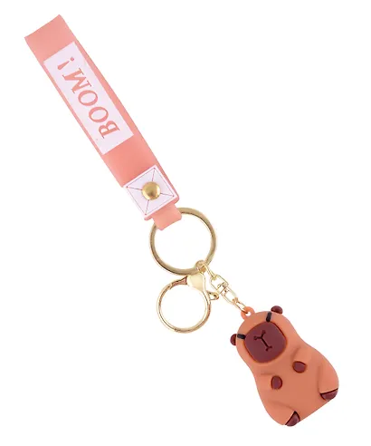 Брелок Капибара (ПВХ) (5 см) (12-С1-Z1) Bookvalno - фото 2