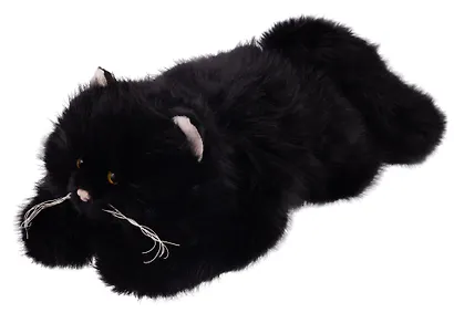 Мягкая игрушка Котик пушистый (черный) (60см) (12-20251028-7L) - фото 3