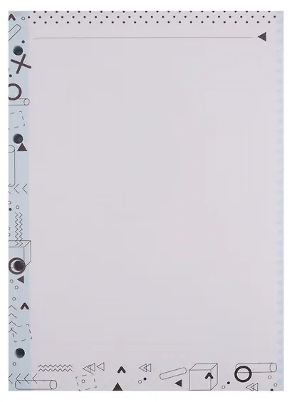 Сменный блок для тетрадей 120 листов клетка "Cats", инд.уп. - фото 1