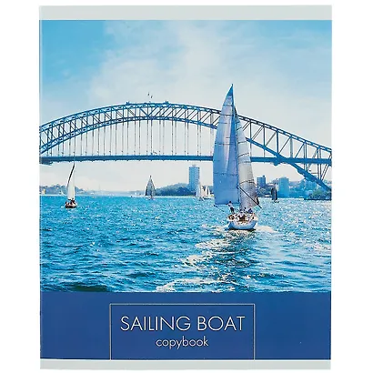 Тетрадь в клетку Listoff, "Парусники", 48 листов, в ассортименте - фото 6