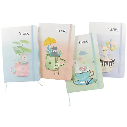 Записная книжка «Llama in cup», 80 листов, А5 - фото 4
