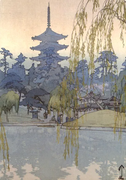 Тетрадь нелинованная "Пруд Сарусава", B5, 32 листа - фото 1