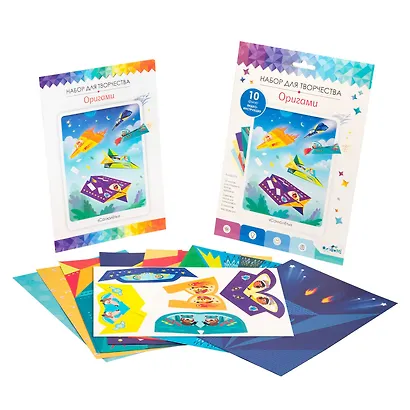Набор для творчества. Оригами "Самолеты" - фото 3