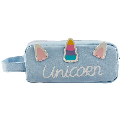 Косметичка на молнии Единорог (ПВХ) (20,5х9) (LG-11114) - фото 4