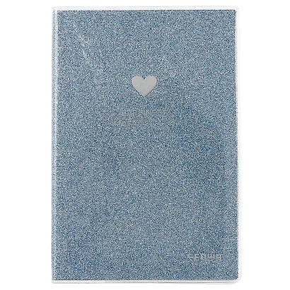 Тетрадь в клетку Lenwa, Glitter Happiness, 80 листов - фото 1