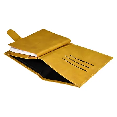 Ежедневник-органайзер недат. А6+ 80л 126х174 "Тиволи глосс" горчичный, иск.кожа, интегр.переплет, иснение фольгой, магнит.клапан , офсет, ляссе - фото 10