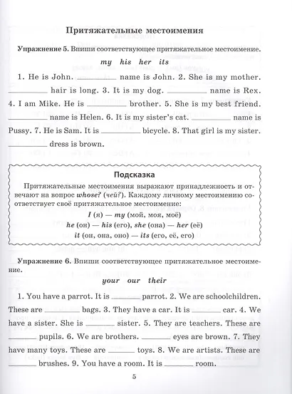 Практикум по английскому языку для младших школьников. 2-4 классы - фото 5