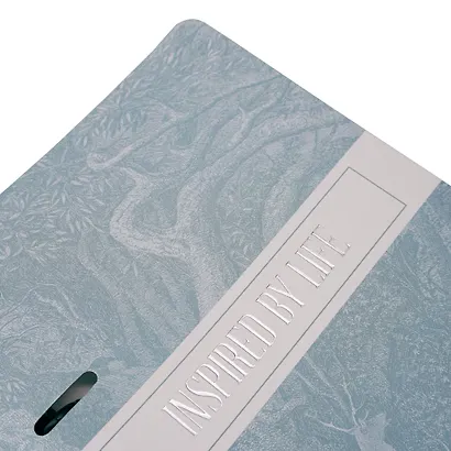 Тетрадь 120 листов, клетка, "Floreale. Smoky Sky" на кольцах - фото 4