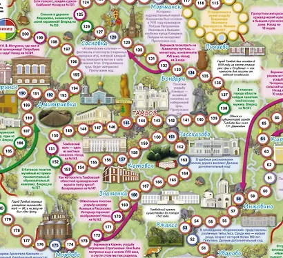 Тамбовская область. Большое путешествие. Настольная игра - фото 4