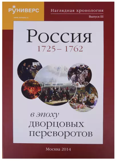 Наглядная хронология. Выпуск III. Россия в эпоху дворцовых переворотов 1725-1762 - фото 1