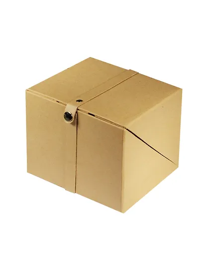 Заготовка из папье-маше Многоуровневая коробочка (SCB271052) (10х10х12см) (упаковка) - фото 1