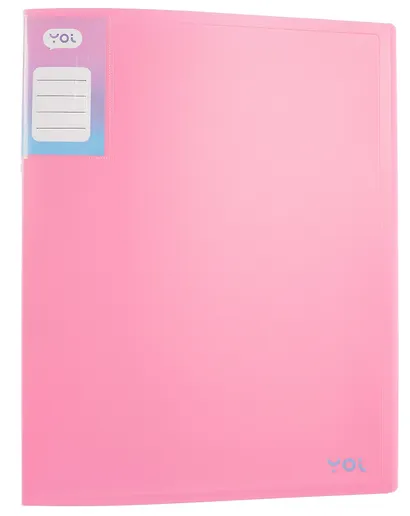 Папка 2 кольца А4 40 мм "Pastel" пластик 0,7 мм, Yoi - фото 8