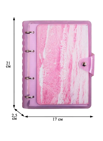 Тетрадь на кольцах в клетку InFolio, "Pocket. Море", 120 листов - фото 2